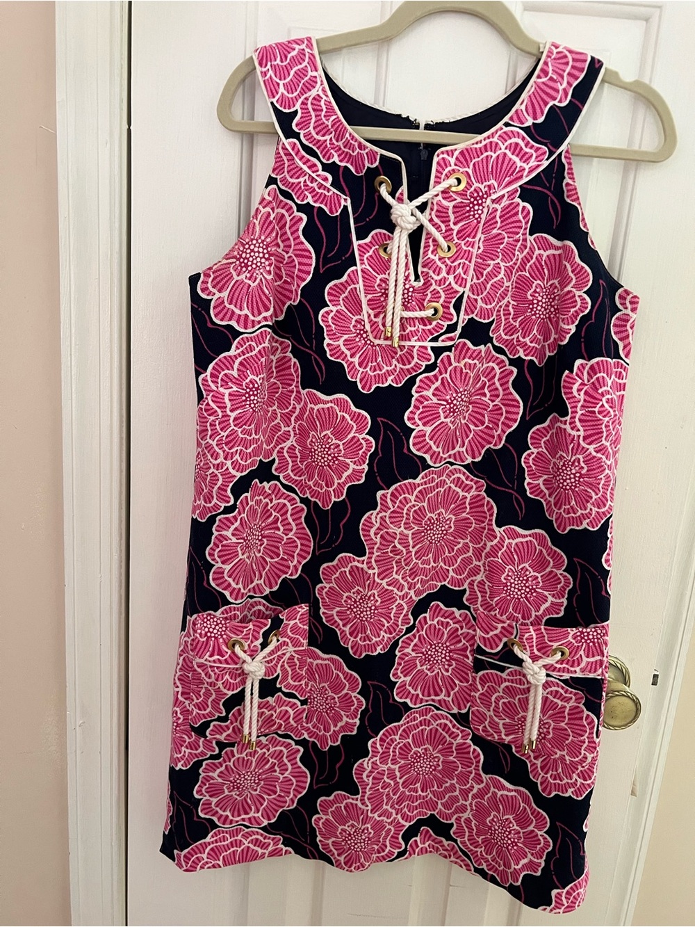 Lilly Pulitzer Grommet Tie Dress